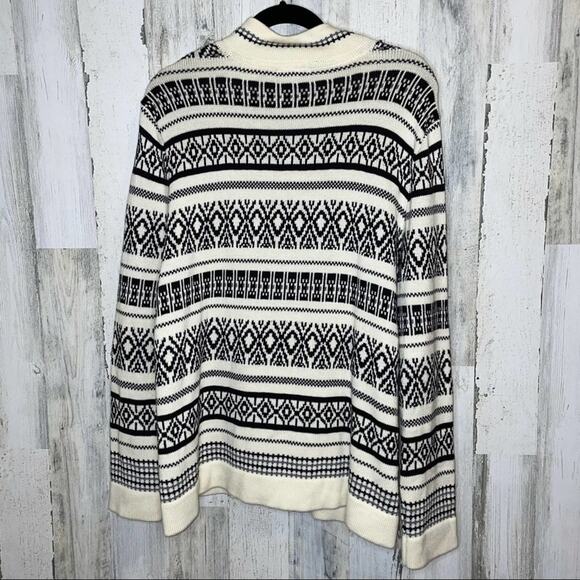 Westbound Sweater Vintage Diamond Pattern Retro - Picture 2 of 6